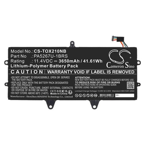 Toshiba Portege X20W-E Battery