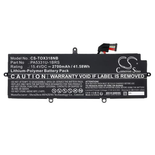 Toshiba Dynabook Terca A30-G-14L Battery