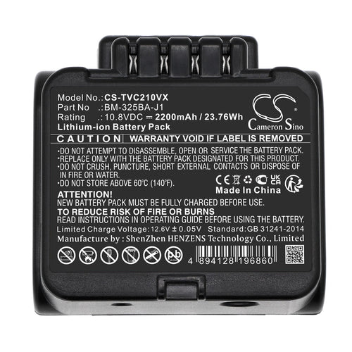 Toshiba VC-CLW31-R Battery
