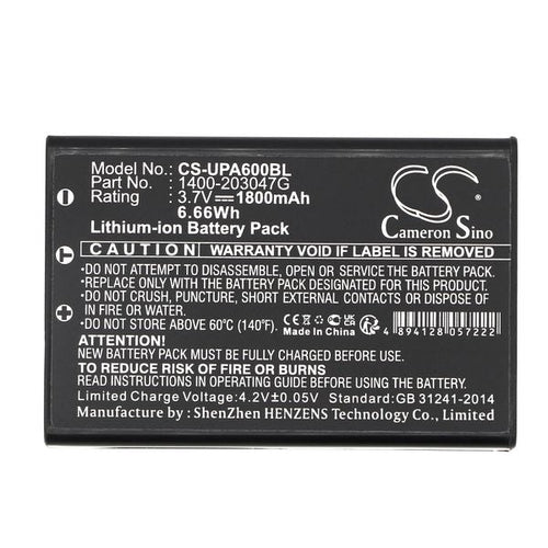 Panasonic JT-H303HT Battery