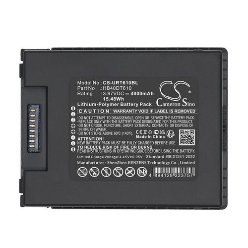 Urovo DT610 RFID Mobile Computer Battery