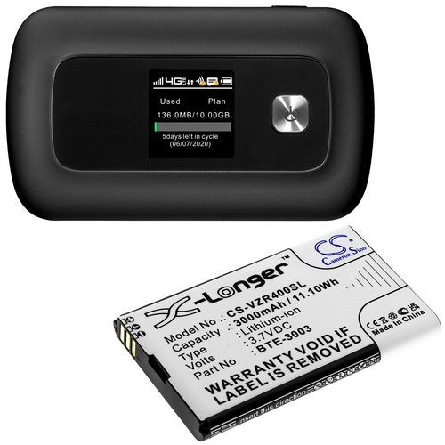 CS-VZR400SL Battery