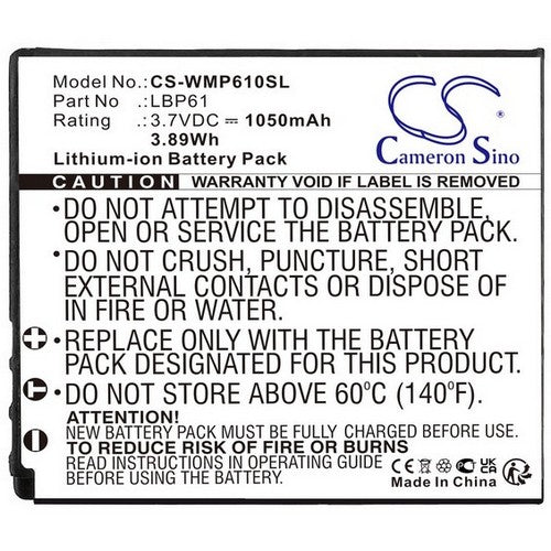 CS-WMP610SL Battery