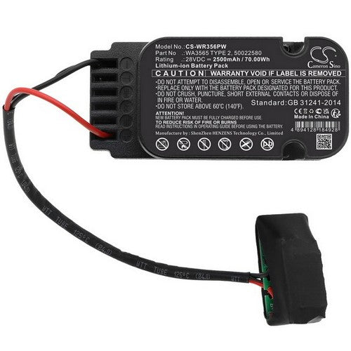 CS-WR356PW Battery
