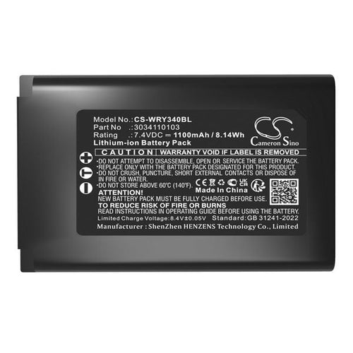 CS-WRY340BL Battery