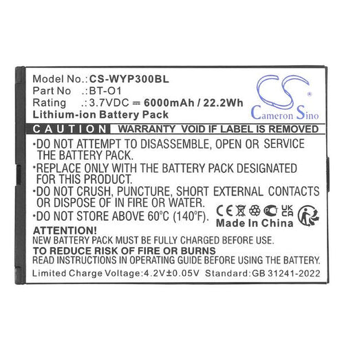 CS-WYP300BL Battery