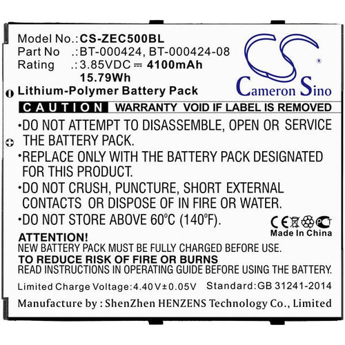 Zebra EC55AK-11B132-NA Battery