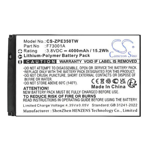 Caltta F73001A Battery