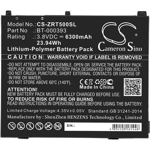 CS-ZRT500SL Battery