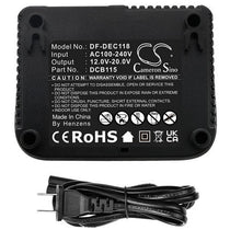 DF-DEC118UA Replacement Power Tool Charger