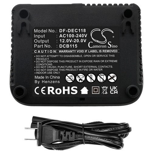 DeWalt XR Li-Ion 18V Replacement Power Tool Charger