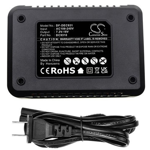 DeWalt DC820B Replacement Power Tool Charger