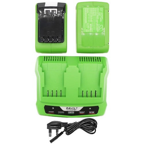 GreenWorks G24 Sweeper Replacement Power Tool Charger