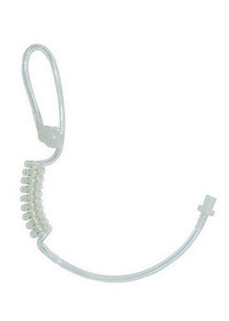 Clear Acoustic Tube with Earbud for Surveillance Kit (Quick Disconnect Design)