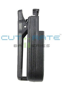 P-7921-B Vinyl Holster with Swivel Belt Clip and Coil Lanyard
