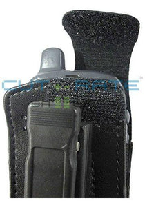 P-7921HC-Y Vinyl Holster with Swivel Belt Clip and Coil Lanyard