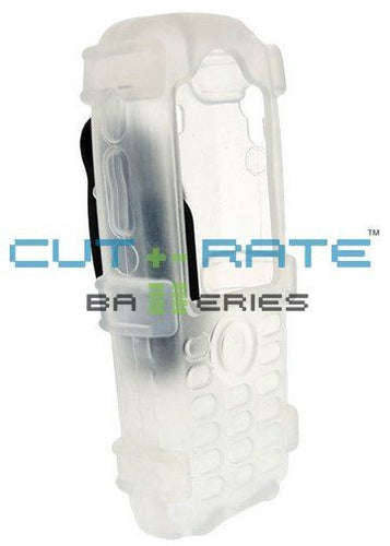 Cisco 7925G Clear Silicone Gel Case with Belt Clip