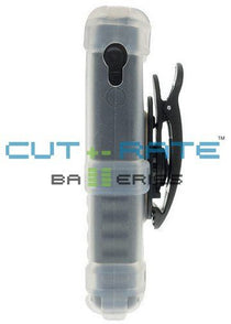 P-7925H-C Clear Silicone Gel Case with Belt Clip