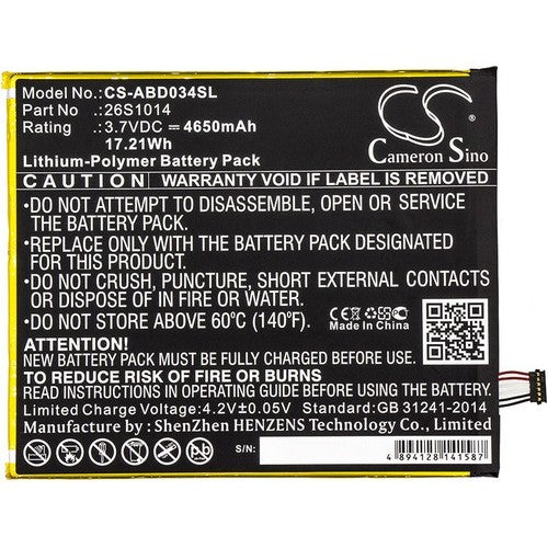 Amazon 58-000181 Battery