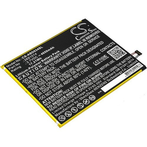 Amazon SX034QT Battery
