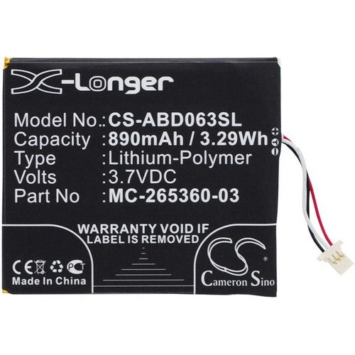 Amazon Kindle 8th Generation Battery