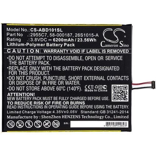 Amazon Kindle Fire HD 10.1 7th Battery