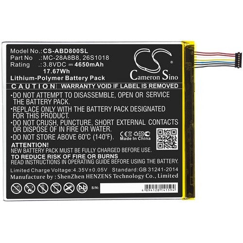 Amazon 58-000161 Battery