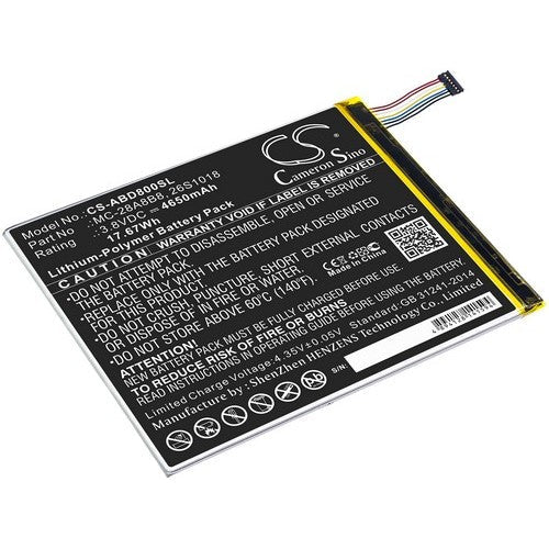 CS-ABD800SL Battery