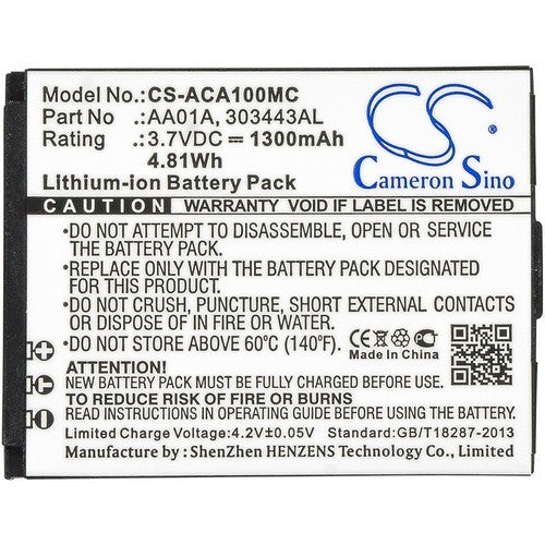ACTIVEON LX Battery