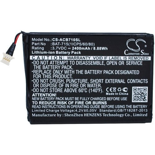 Acer Iconia Tab B1-710 Battery