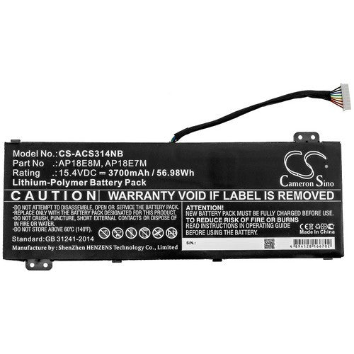 Acer Aspire Nitro 5 AN515-54-76FH Battery