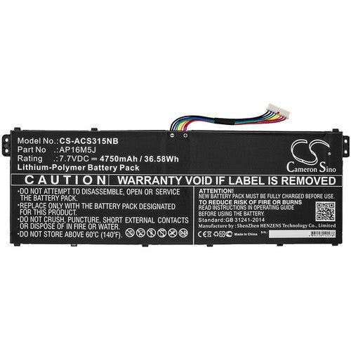 Acer Aspire 1 A114-31-C3RS Battery