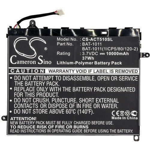 Acer Iconia Tab A700-10S32U Battery
