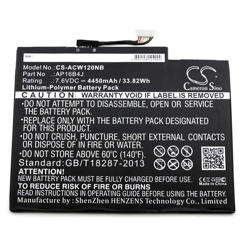Acer Switch 5 SW512-52P-5151 Battery