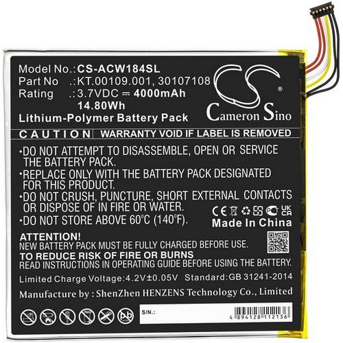 Acer Iconia Tab 8 A1-840 Battery