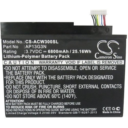 Acer Iconia Tab W3-810 Battery