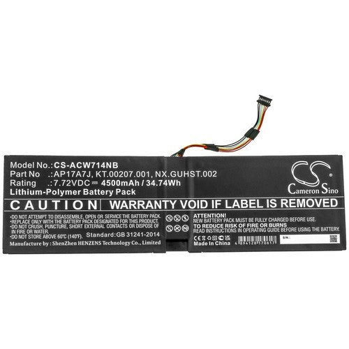 Acer Swift 7 SF714-51T-M427 Battery