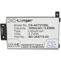 Amazon S2011-003-S Battery