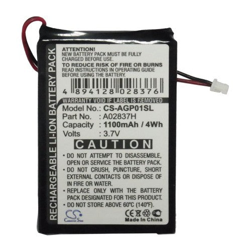 Audio Guidie Personalguide PGI/AV Audioguid Battery