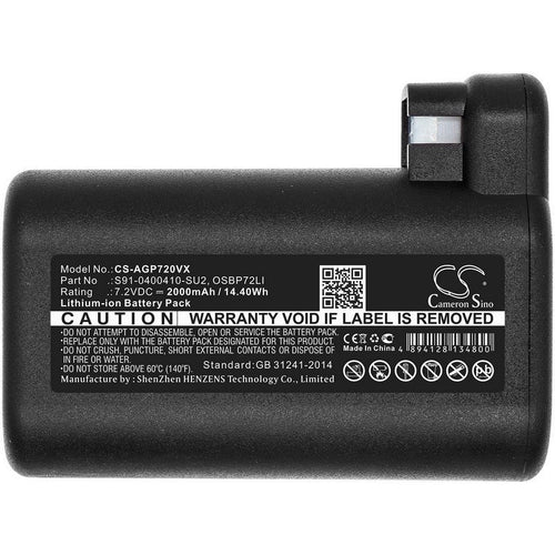 Electrolux ERV7200DB Battery