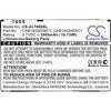 CS-ALT600SL Battery