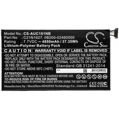 CS-AUC101NB Battery