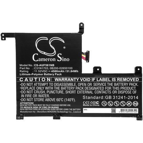 Asus UX561UN-BO003T Battery
