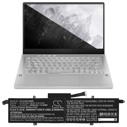 Asus ROG Zephyrus G14 GA401IV-HE339 Battery