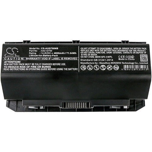 Asus ROG G750J Battery