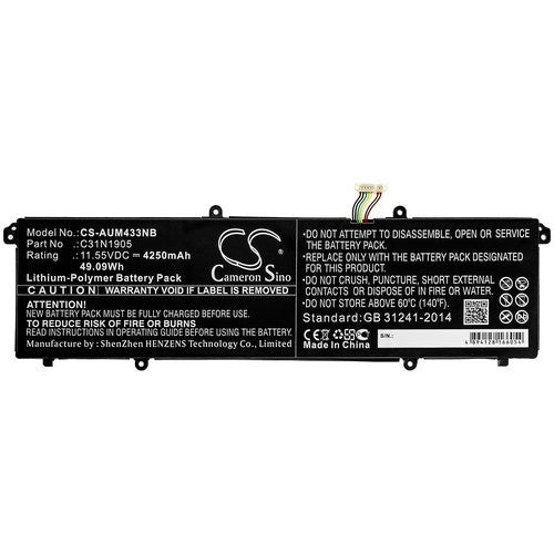 Asus VivoBook S15 S533FL-BQ022T Battery
