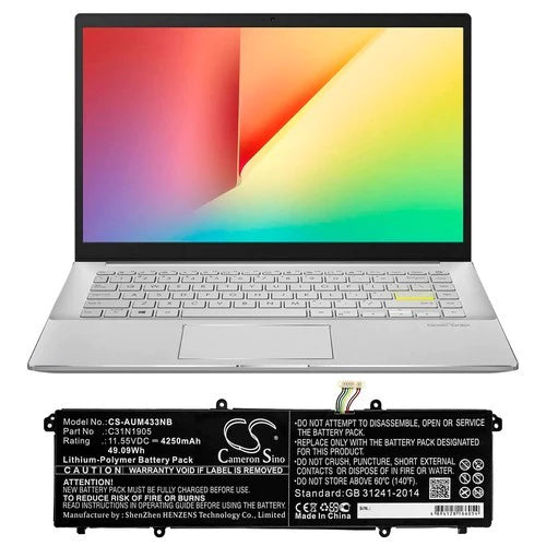 Asus Vivobook S15 M533IA-BQ090T Battery
