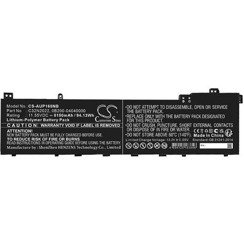 Asus VivoBook Pro 16X M7600QE-L2901 Battery