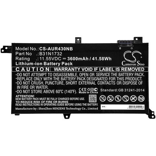 CS-AUR430NB Battery