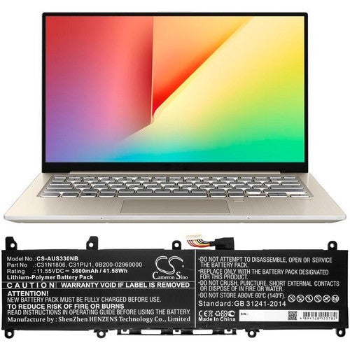 Asus S330UA-EY046T Battery